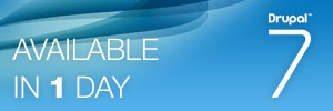Drupal 7 - Available in 1 day