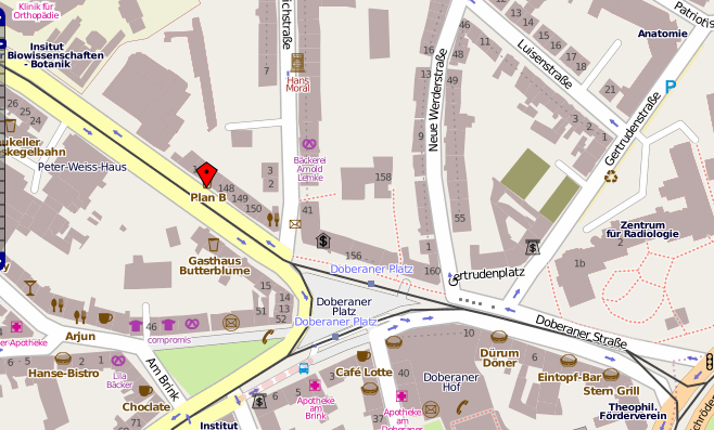 Plan B in OpenStreetMap (click on image for a live map)