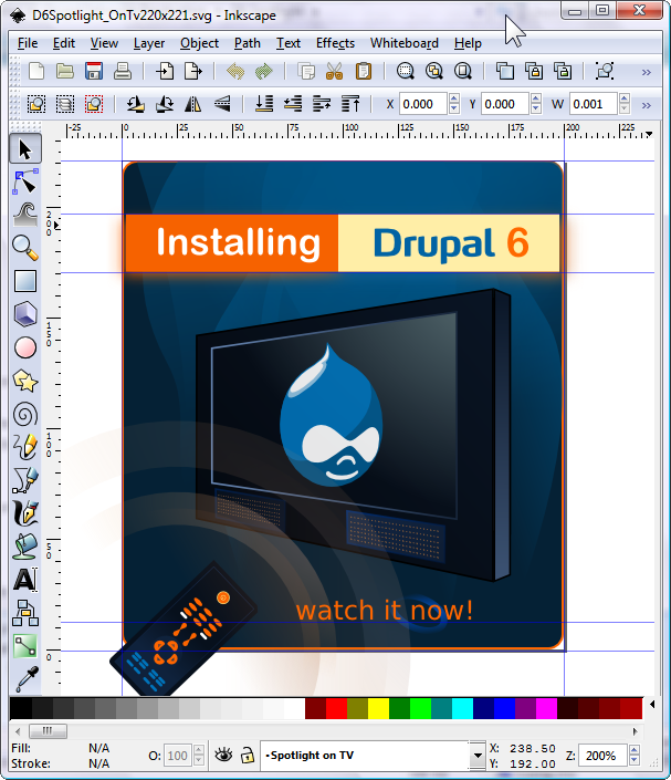 save pdf as vector image inkscape