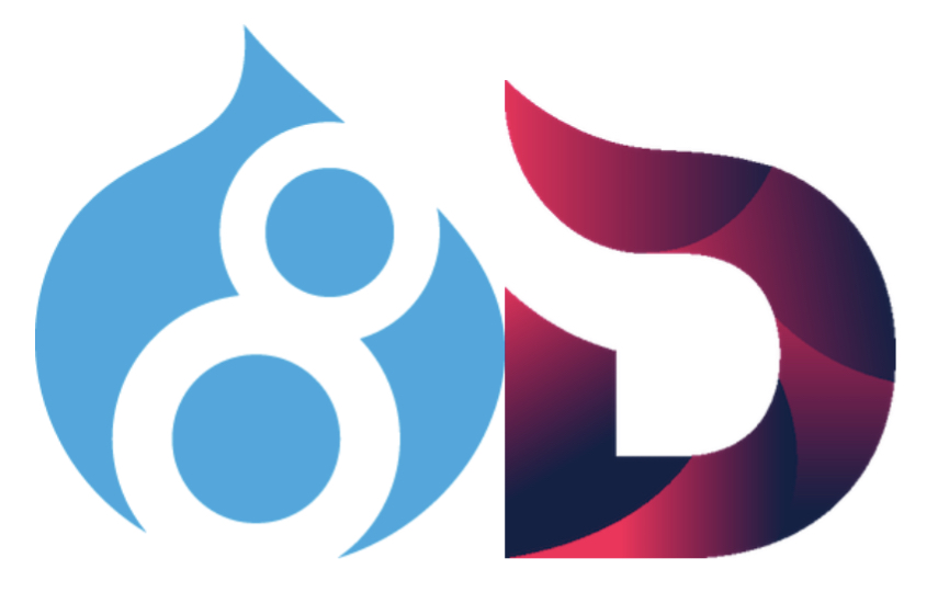 Drupal and Docksal Logos