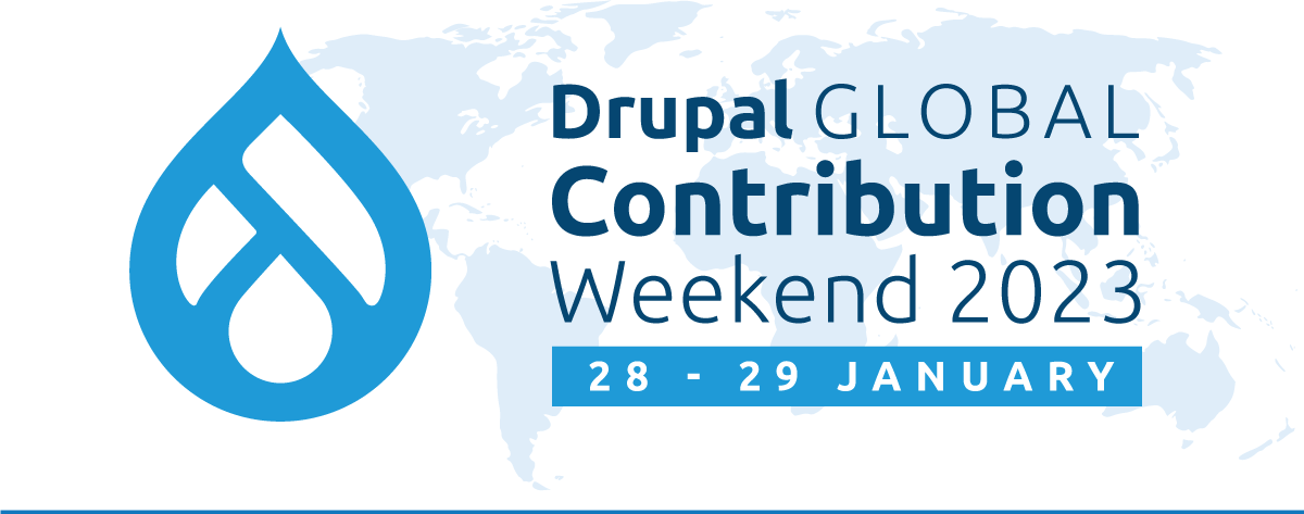Baner Drupal Global Contribution Weekend 2023