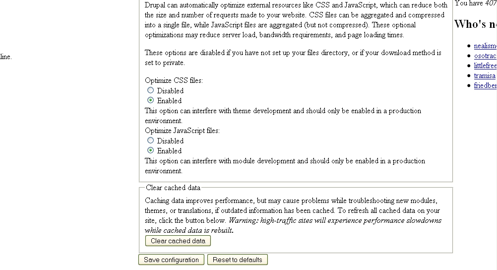 Optimize CSS Doesn't Work in Firefox with Acquia Marina Drupal Groups