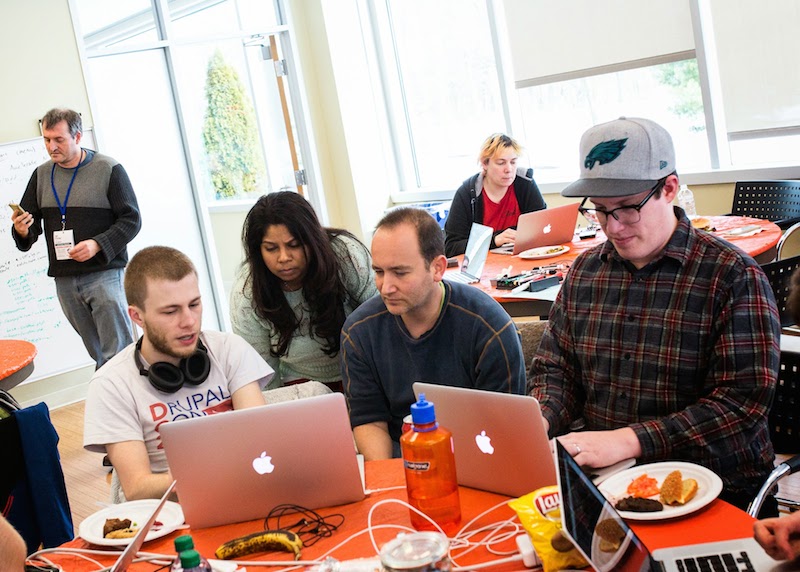 Menu link critical sprint at DrupalCamp New Jersey