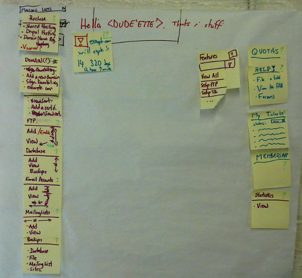 The pre-pre-alpha dashboard