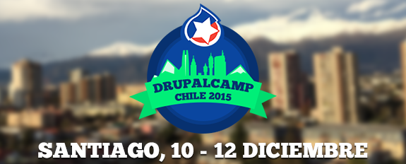 DrupalCamp Santiago de Chile 2015 logo