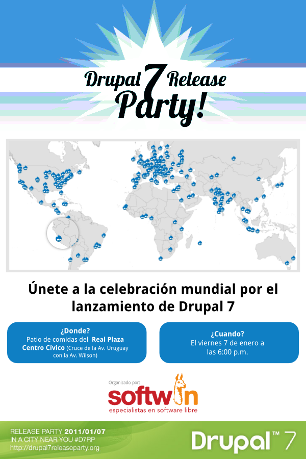 drupal release party Lima Peru
