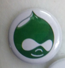 an actual button