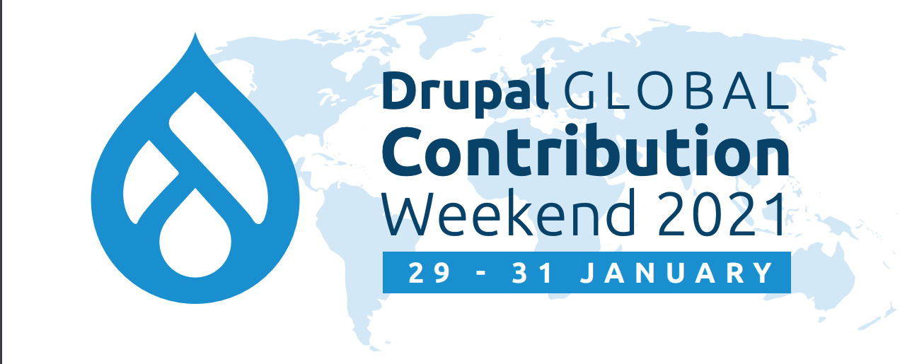 Drupal Global Contribution Weekend 2021