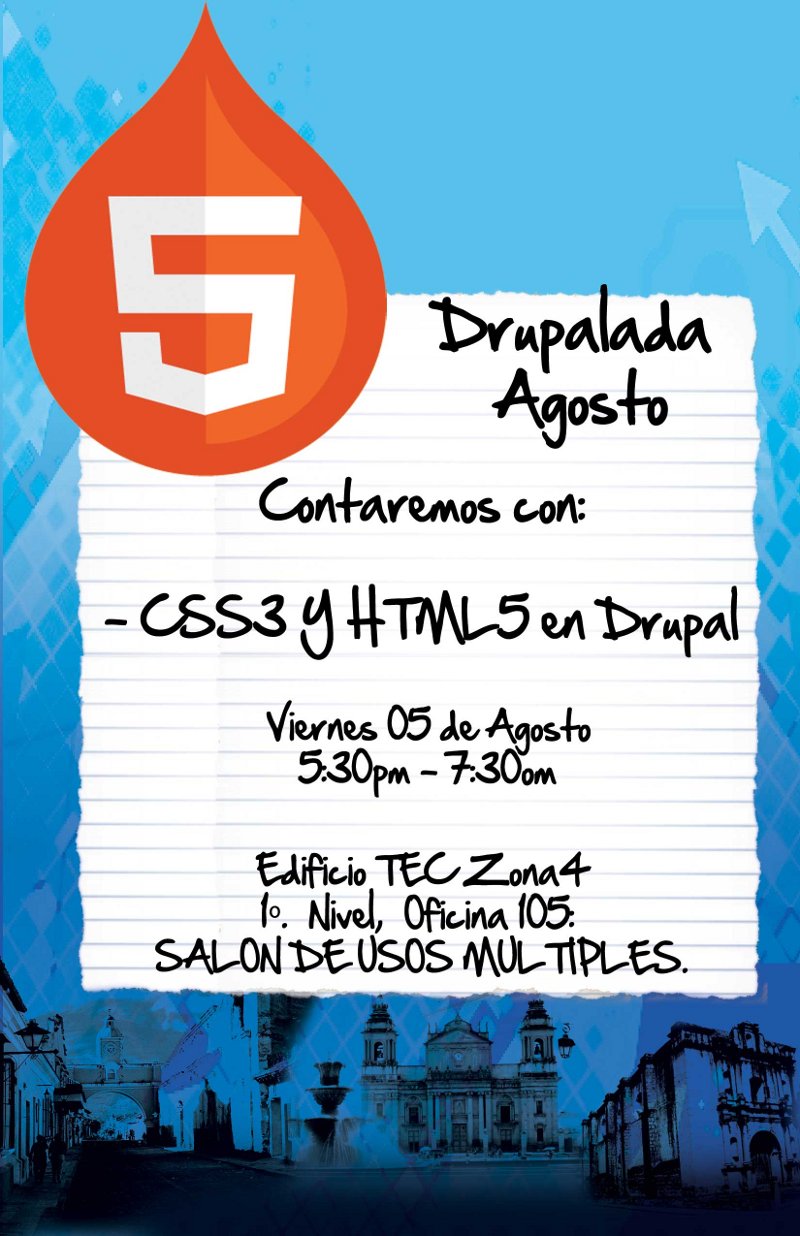 Drupal Guatemala - HTML 5