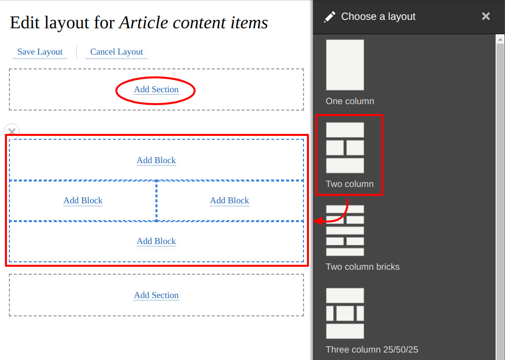 Layouts php. Layout. layout &amp; editing. layouts.